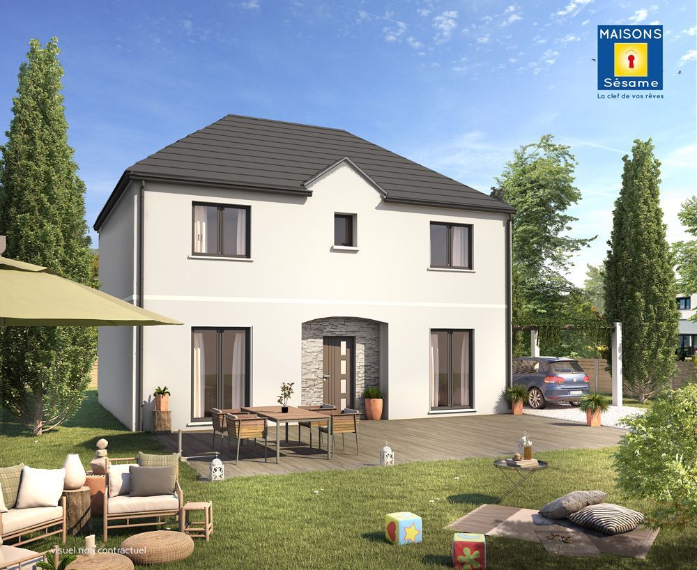 Projet de construction d'une maison 132 m² avec terrain à JONQUIERES (60)