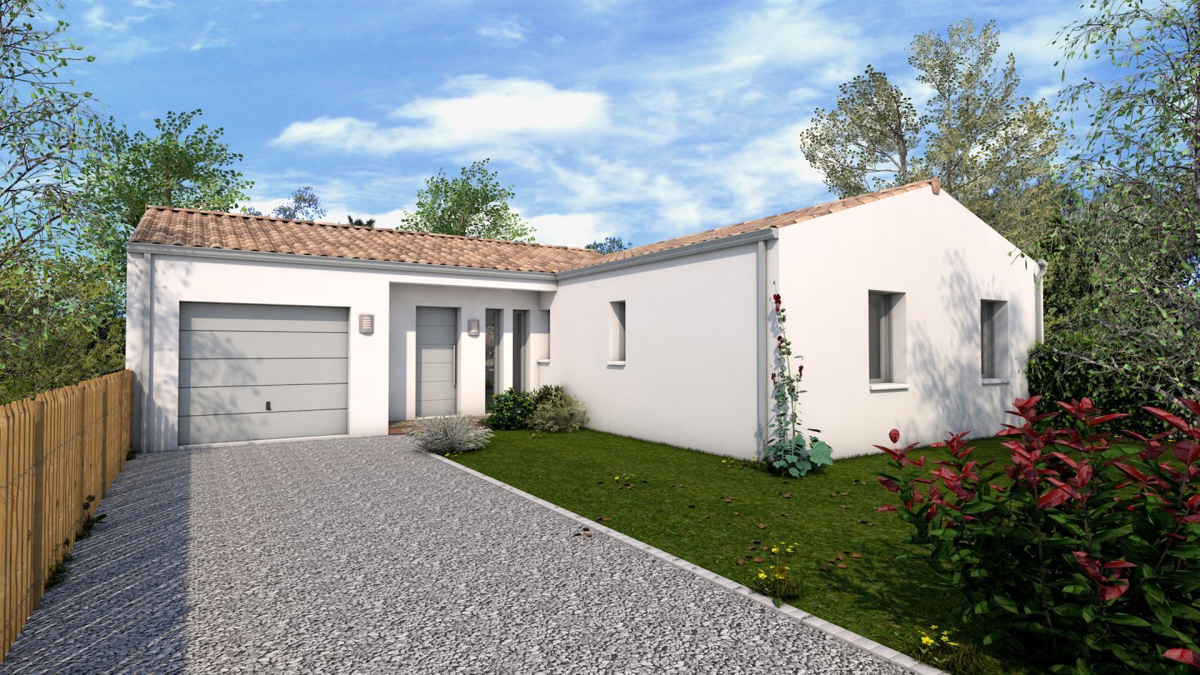 Maison 92 m² avec terrain à SAINT-GEORGES-DES-COTEAUX