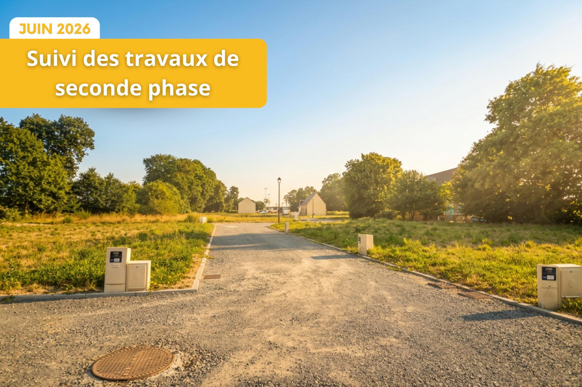 Terrain viabilisé, libre de constructeur