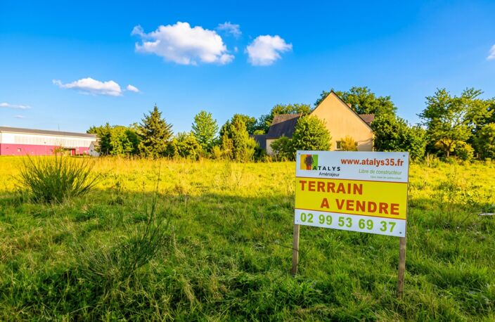 Terrain viabilisé, libre de constructeur — photo 2