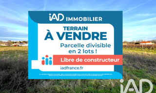 Terrain  1900 m² à vendre à Mérignac (17210)