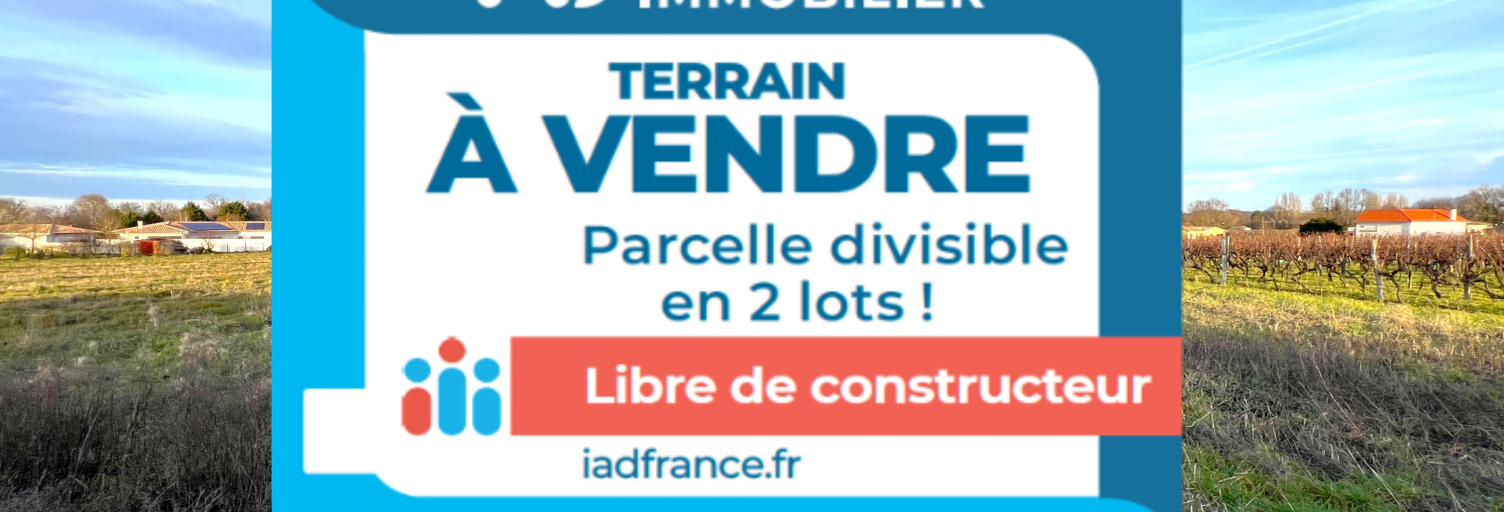 Terrain  1900 m² à vendre à Mérignac (17210)