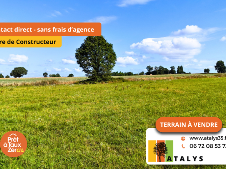 Terrain à vendre, libre de constructeur — photo 1