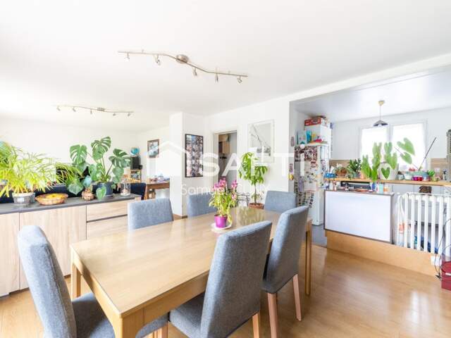 Maison rénovée, expo Sud-Ouest, 110 m², Poissy — photo du bien
