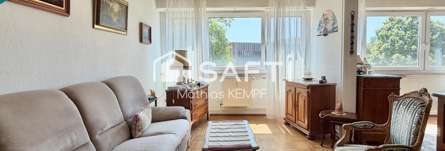 Appartement 4 Pièces 72 m² à vendre à Strasbourg (67100)