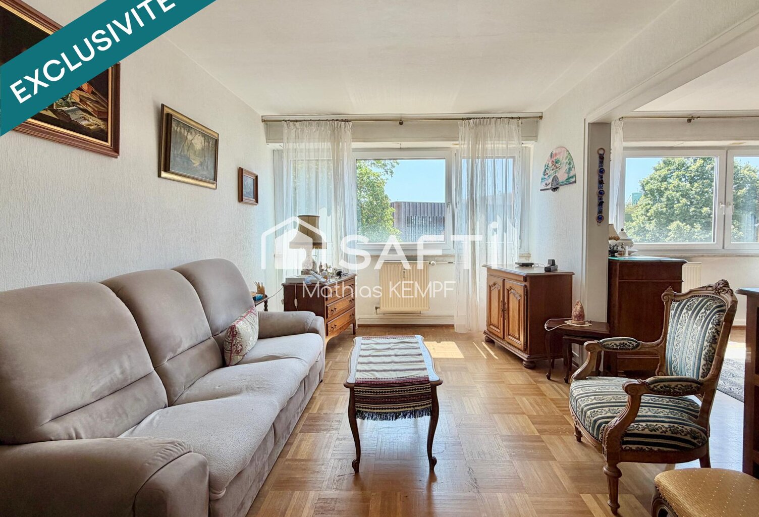 Grand Appartement 4P. - 72,4m² - Cave - Ascenseur — photo 1