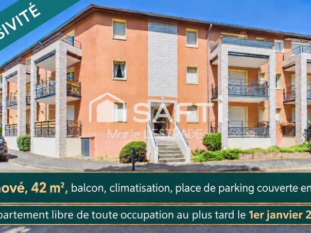 T2 rénové avec balcon - parking et climatisation ! — photo du bien