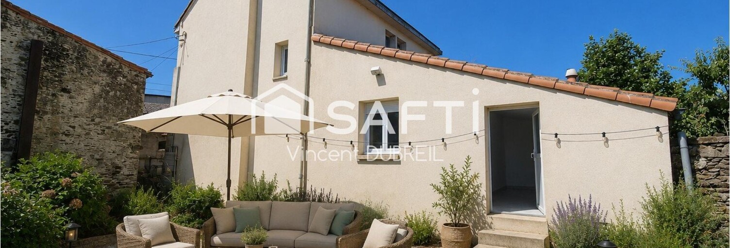 Maison 6 Pièces 92 m² à vendre à Saint-Fiacre-sur-Maine (44690)