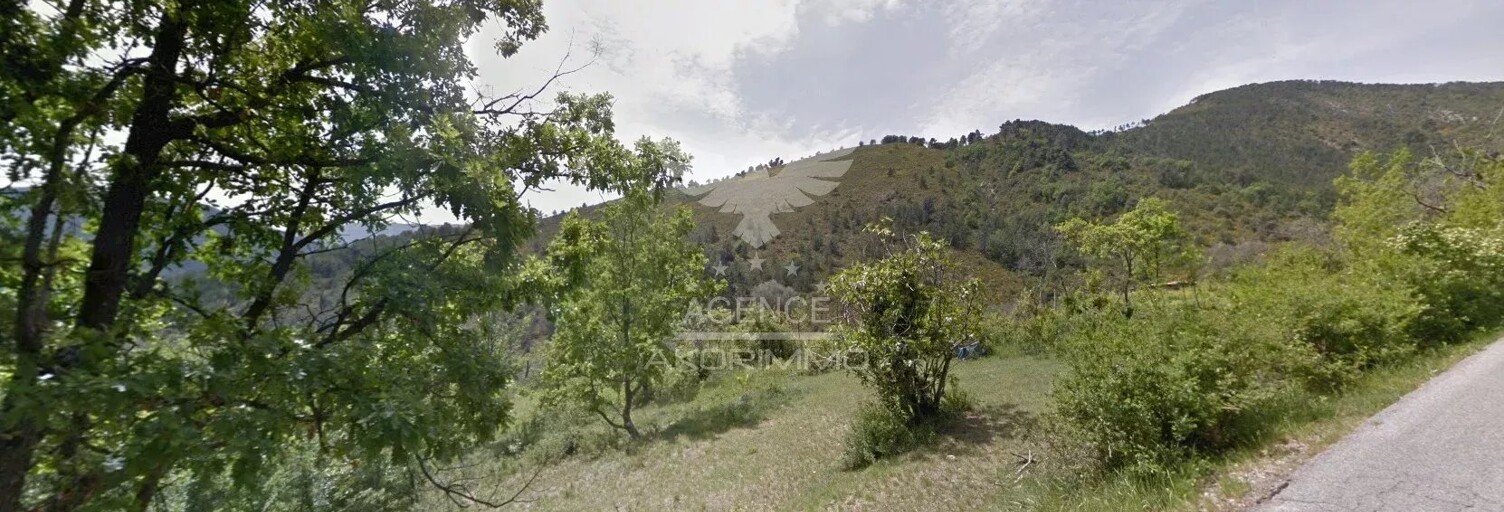 Terrain  2000 m² à vendre à Cuébris (06910)