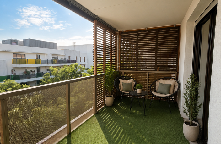 T4 Montpellier Ovalie   79 m2   3 chambres   Terrasse   Gara — photo 3