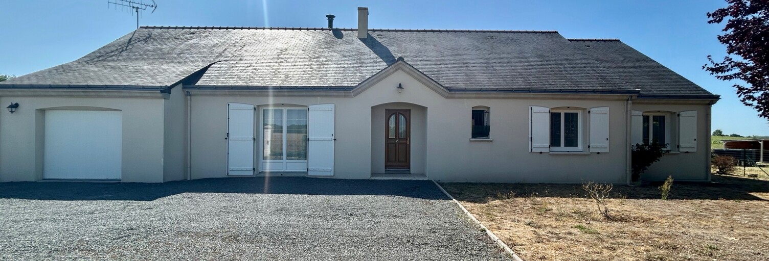 Maison 5 Pièces 140 m² à vendre à Neuillé (49680)