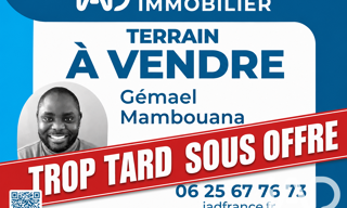 Terrain  207 m² à vendre à Aulnay-sous-Bois (93600)