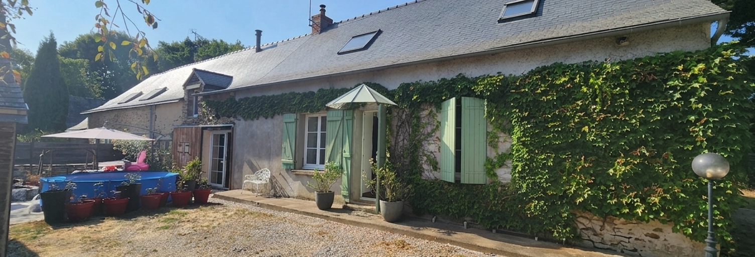 Maison 8 Pièces 188 m² à vendre à Rougé (44660)
