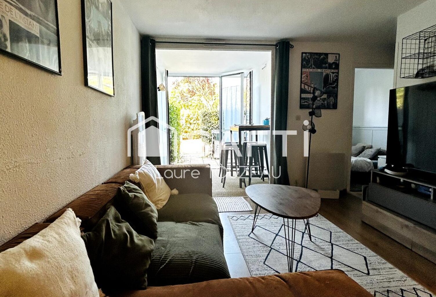 Appartement proche plage des Sables d'Olonne une chambre en rez de jardin, coin cuisine, loggia et terrasse exposée sud , sans vis à vis, calme. — photo 1