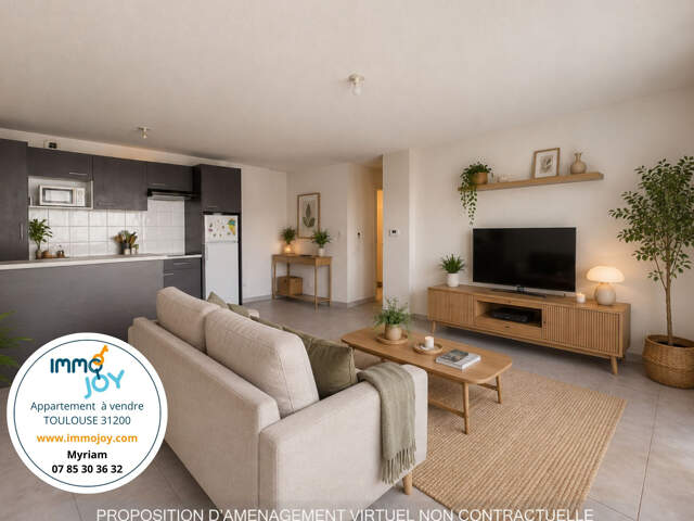 APPARTEMENT T3  Á VENDRE TOULOUSE 31200 — photo du bien