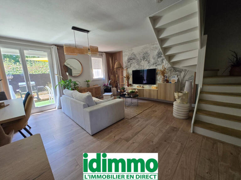 PINSAGUEL (31120) - Maison rénovée T4 en copropriété avec ja — photo 1