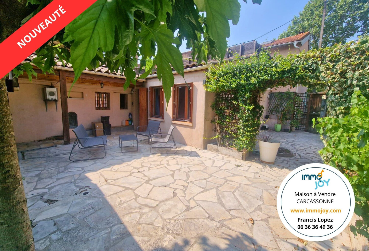 MAISON A VENDRE A CARCASSONNE — photo 1