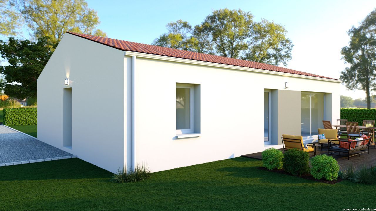 Projet de construction d'une maison 94.11 m² avec terrain à LE VERNET (03)