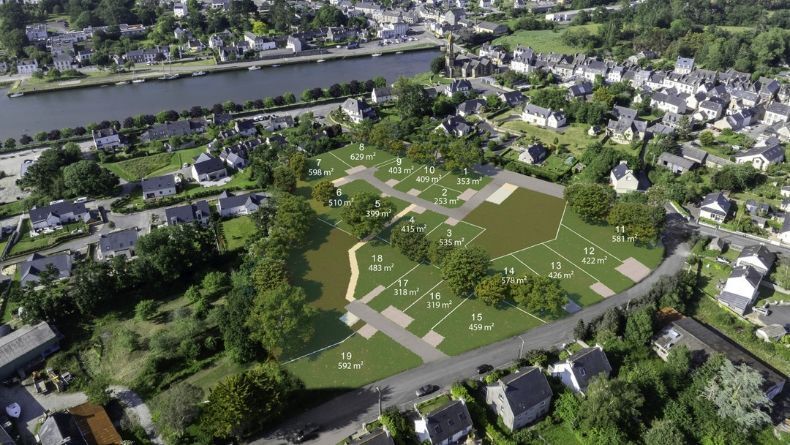 Terrain à bâtir de 638 m² à LE FAOU (29)