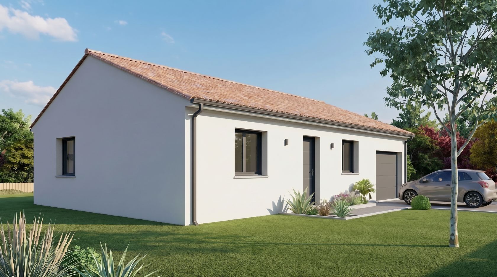 Projet de construction d'une maison 75 m² avec terrain à ISLE (87)