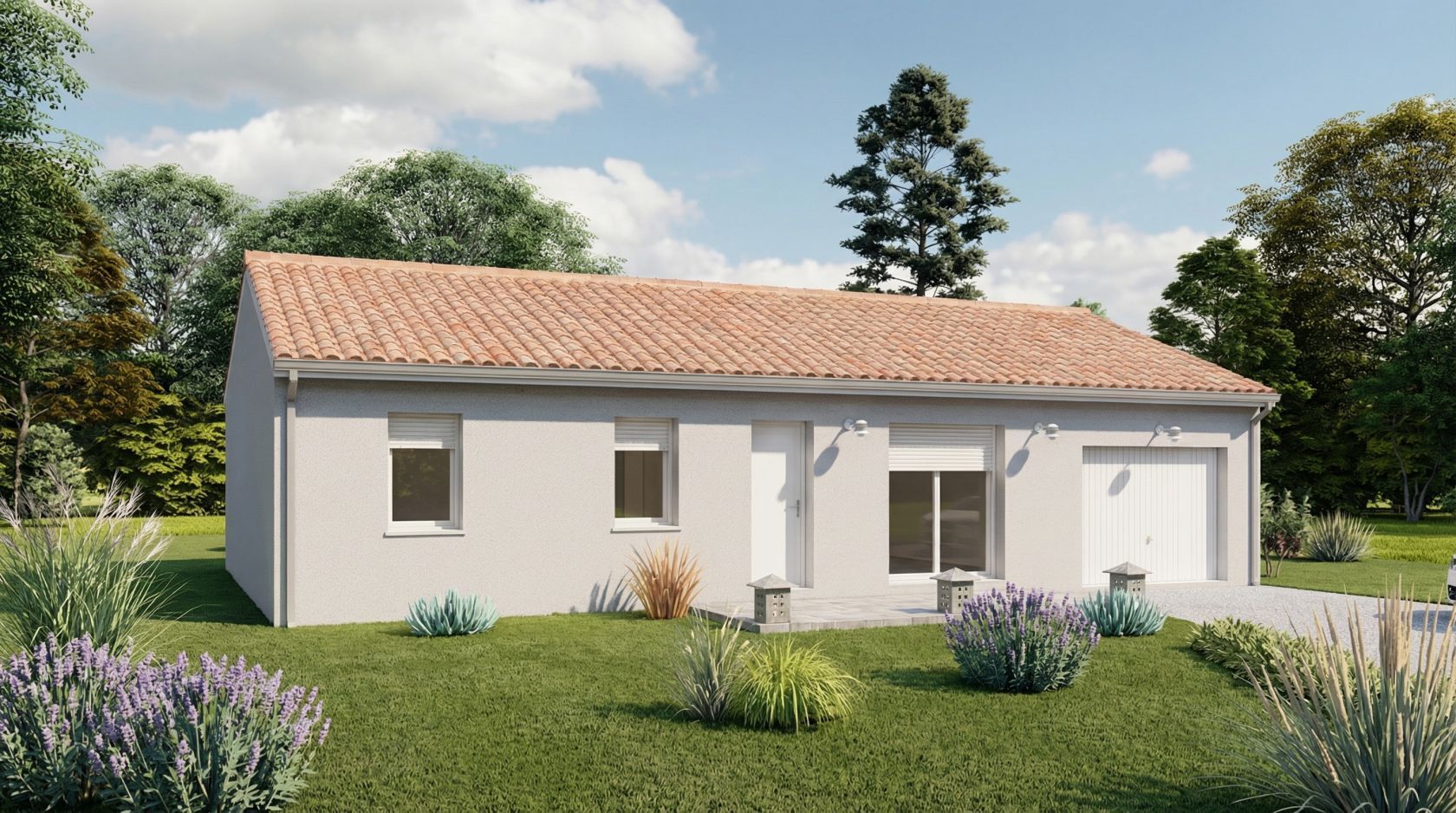 Projet de construction d'une maison 95.01 m² avec terrain à ORADOUR-SUR-GLANE (87)