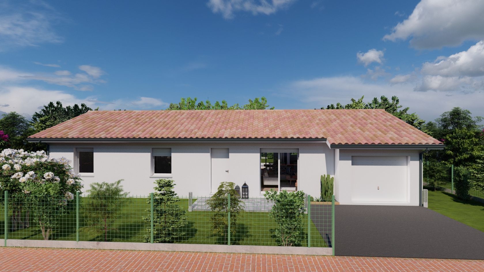 Projet de construction d'une maison 103.98 m² avec terrain à AUDIGNON (40)