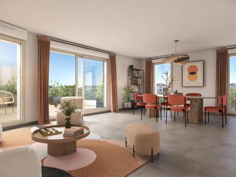 T5 NEUF TVA REDUITE DERNIER ETAGE GRANDE TERRASSE MAOURINE — photo 1