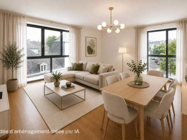 Appartement T4 lumineux de 80 m² – Plein centre-ville de Mayenne avec garage et cave — photo du bien