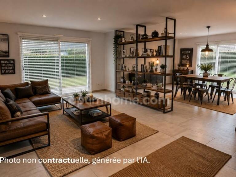 Maison contemporaine, plage à pied — photo 1