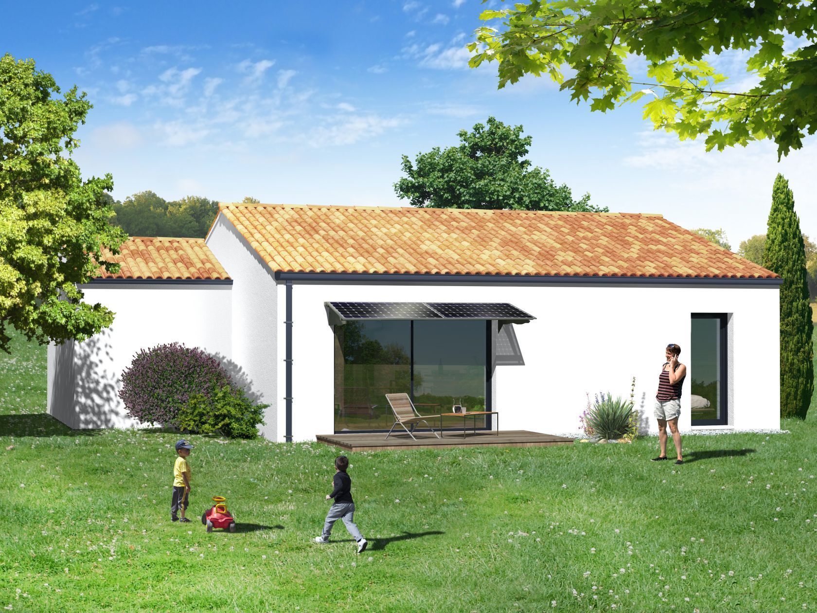 Projet de construction d'une maison 80.07 m² avec terrain à RANDAN (63)