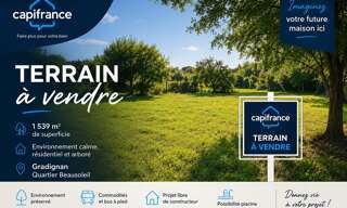Terrain  1539 m² à vendre à Gradignan (33170)