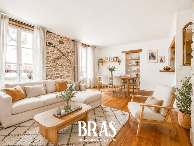 Appartement Vannes 4 pièce(s) 71 m2 parquet et charme — photo 1