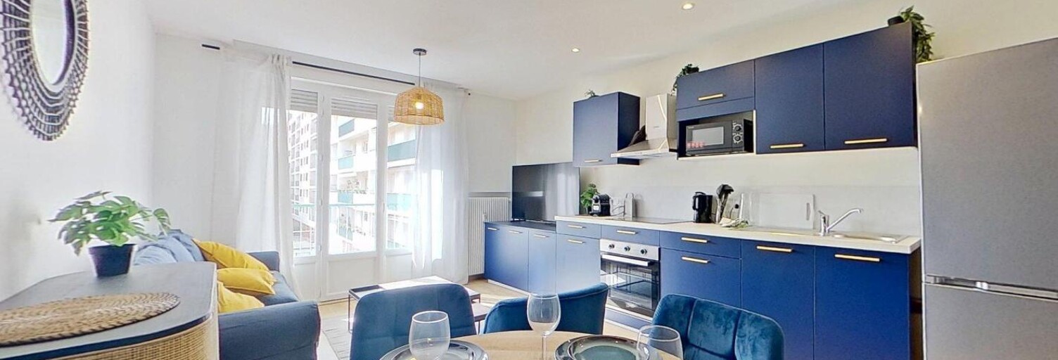 Appartement 4 Pièces 63 m² à louer à Villeurbanne (69100)