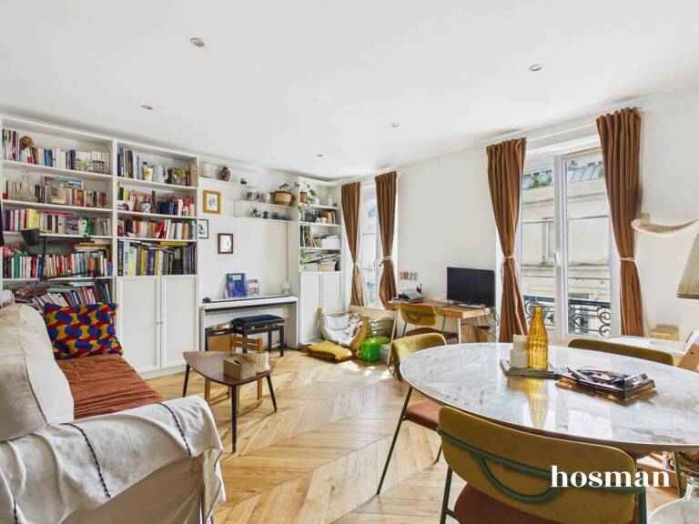 Coup de coeur - 3 pièces de 54,5m² - Excellent état + vue dégagée - Rue des Poissonniers, Paris — photo 1