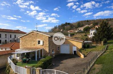 A Saint-Sorlin commune CHABANIERE - Maison familiale en pierre avec vue — photo du bien