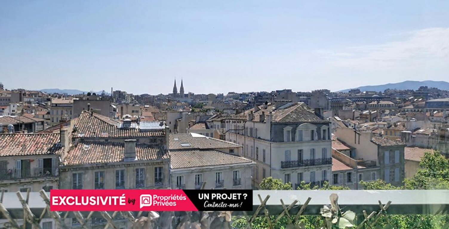 Marseille (13001) - BOURSE - VIEUX PORT - T4 lumineux - 91 m2 - Vue Panoramique et balcons — photo 1