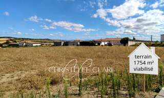 Terrain  1754 m² à vendre à Villeneuve-lès-Montréal (11290)