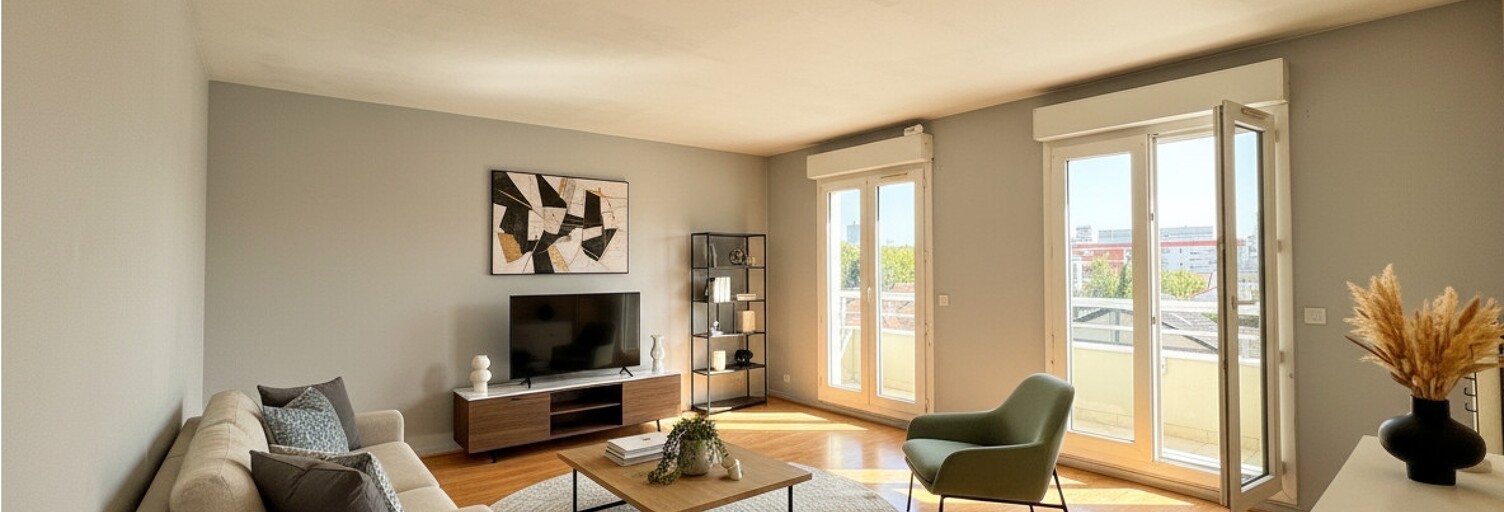Appartement 2 Pièces 44 m² à vendre à Villeneuve-la-Garenne (92390)