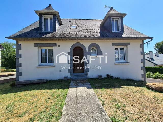 Maison 112 m² avec vie de plain-pied, 4 chambres, sous-sol complet et jardin plein sud — photo du bien