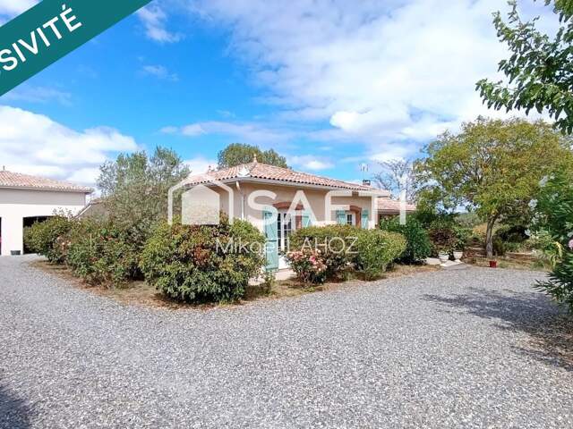 Maison T5 155  m², Grand garage 110m²/mezzanine110m², Terrain 4540 m² — photo du bien