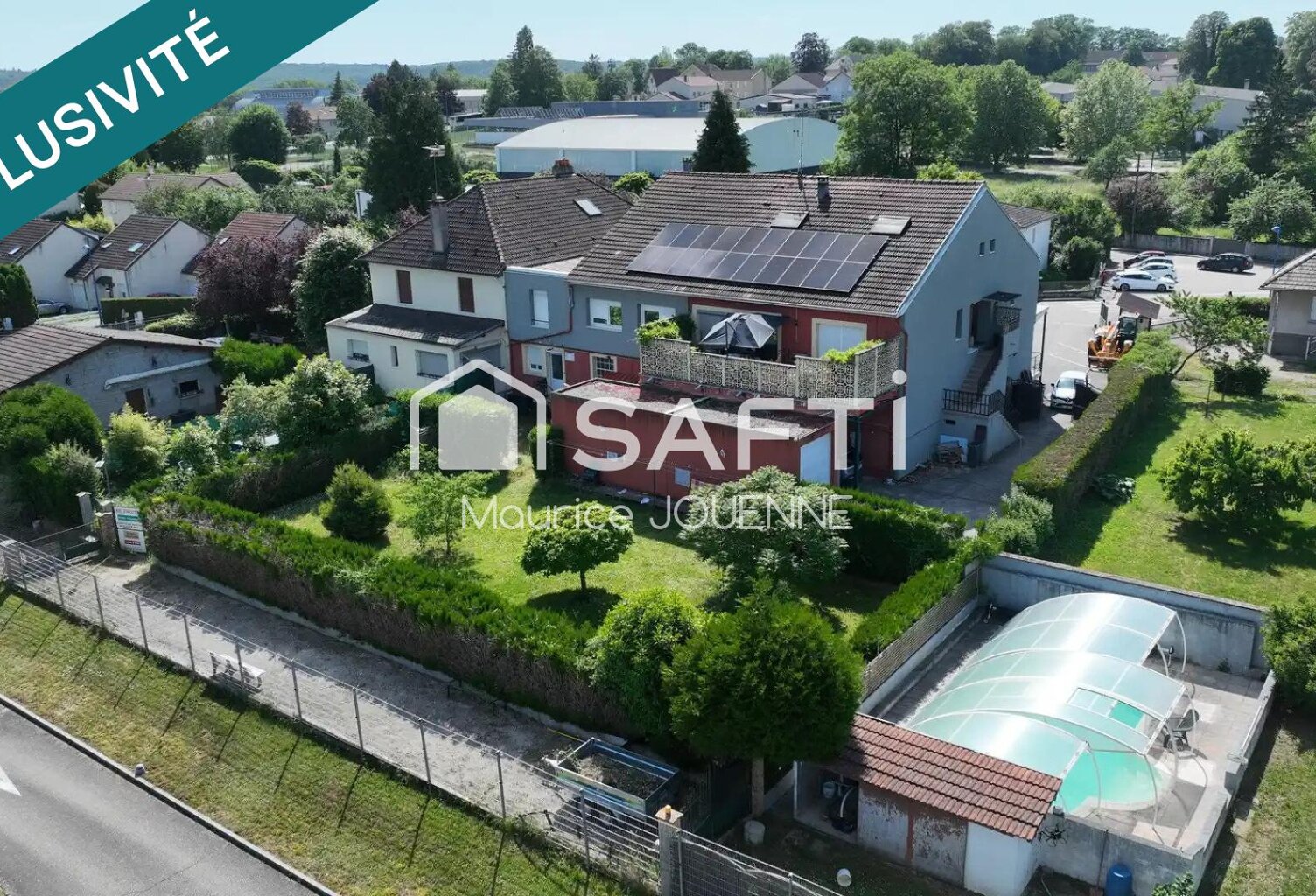 Spécial investisseur : vaste ensemble immobilier mixte incluant un local commercial et 4 appartements loués — photo 1