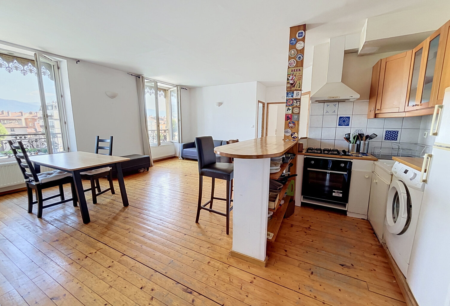 Isère (38) - A Vendre GRENOBLE - 2 Appartements 89m2 - T3 de — photo 1