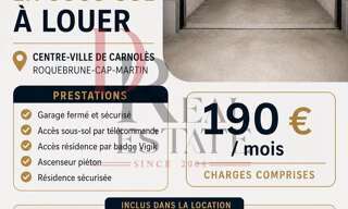 Garage   m² à louer à Roquebrune-Cap-Martin (06190)