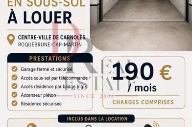 Garage  190 €