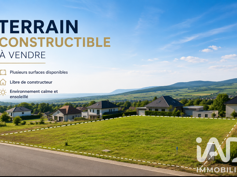 Vente Terrain à bâtir 575 m&sup2; — photo 1