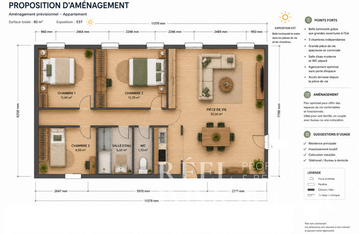 Plateau à aménager de 80 m² - Dernier étage - Coeur de la basse ville — photo 4
