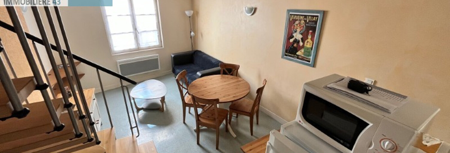 Appartement 2 Pièces 31 m² à louer à Le Puy-en-Velay (43000)