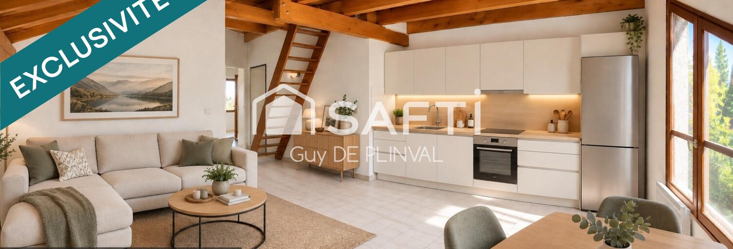 Appartement 3 Pièces 55 m² à vendre à Viry (74580)