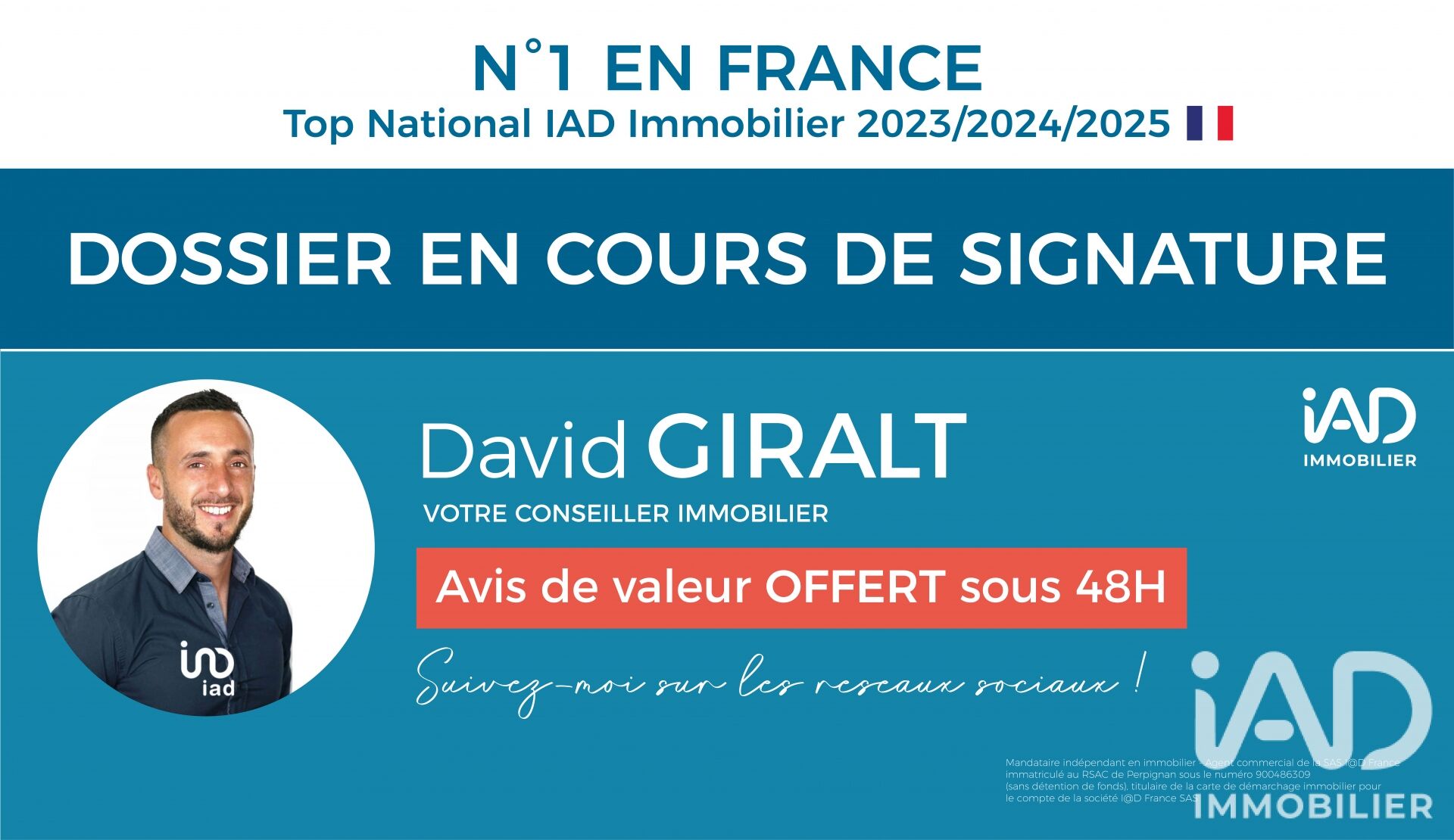 Agence immobilière de I@D FRANCE