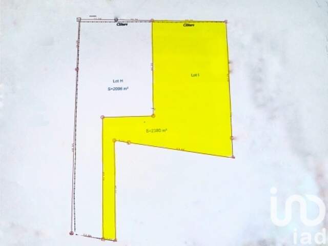 Vente Terrain à bâtir 2 380 m&sup2; — photo du bien